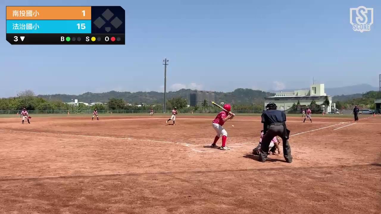 114年國小棒球「軟式」聯賽預賽：南投國小 VS 法治國小