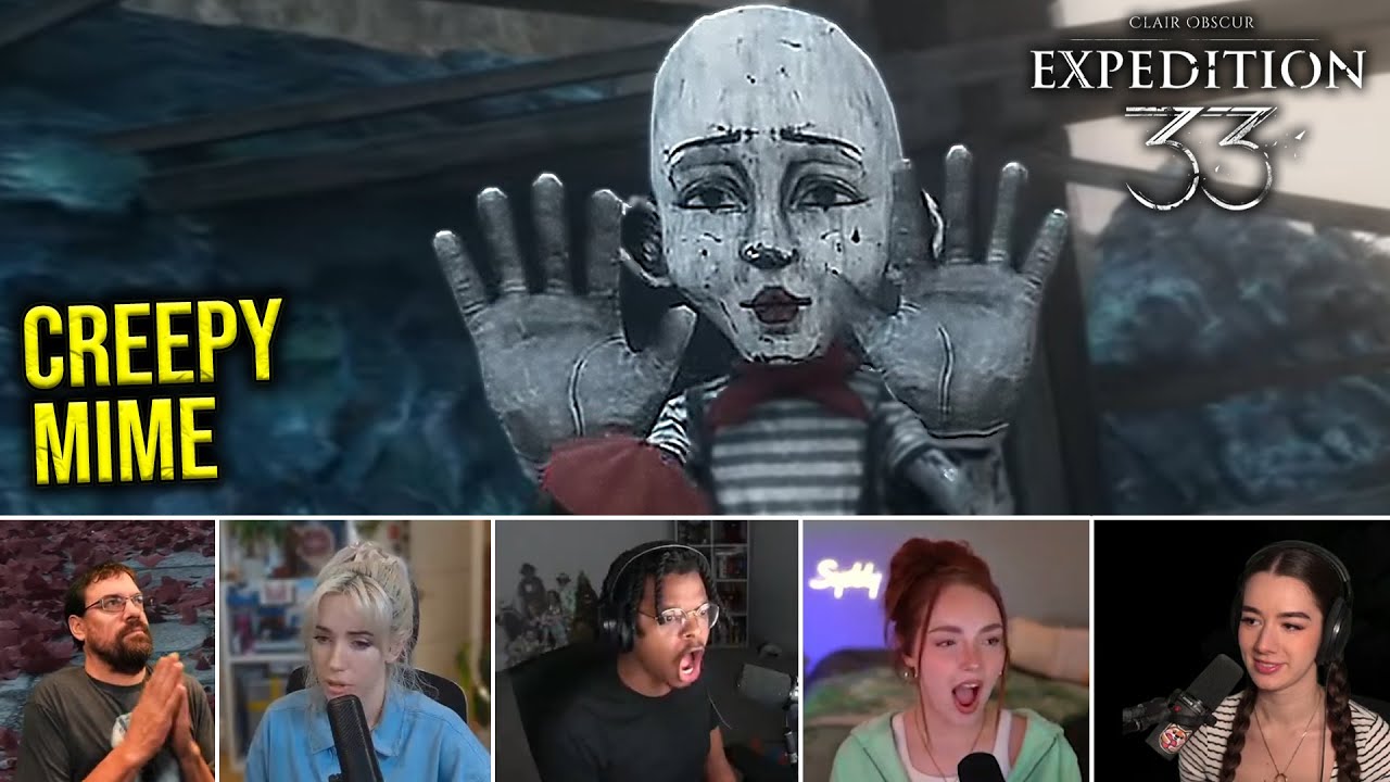 Gamers React To CREEPY MIME In Clair Obscur: Expedition 33
