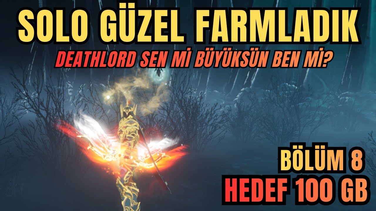 SOLO OKÇUYLA GÜZEL FARMLADIK | DEATLORD MENTAL TEST YAPTI | RISE ONLINE HEDEF 100 GB BÖLÜM 8