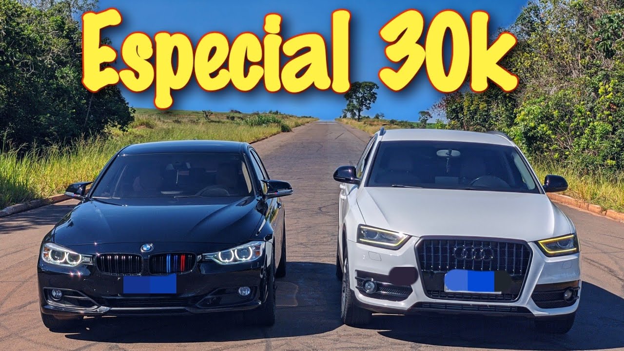 ESPECIAL 30K! ACELERAMOS 250KM/H NESSE COMPARATIVO! BMW 320i STG2 vs AUDI Q3 STG3!
