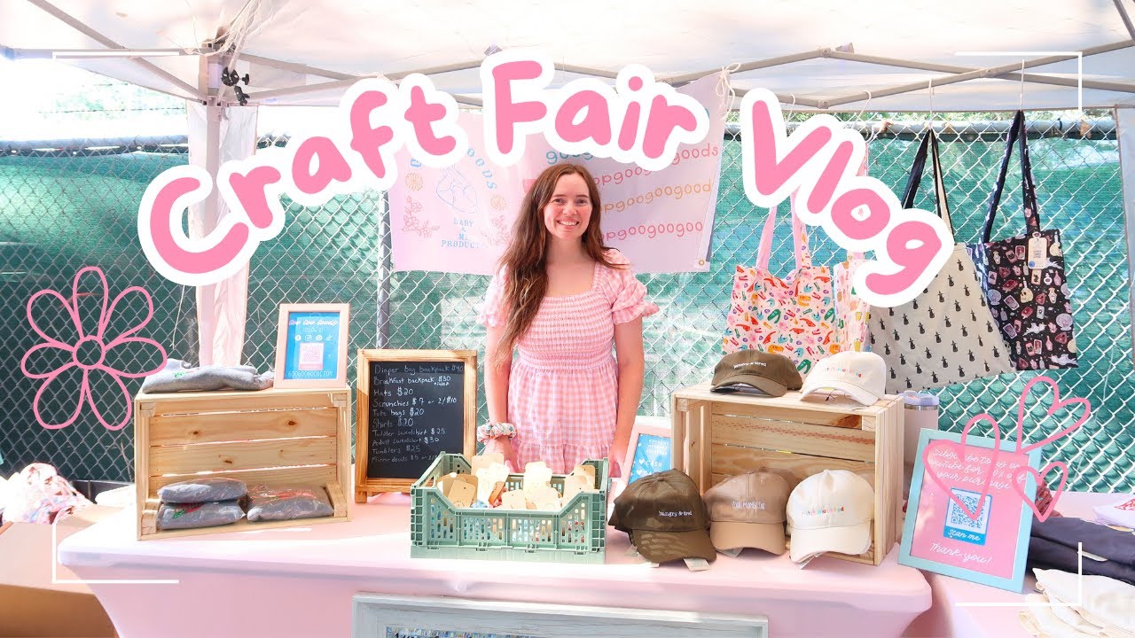 Craft Fair Setup | Small Business Owner | Vendor Market | Amazon Business | Sewing | Studio Vlog #23