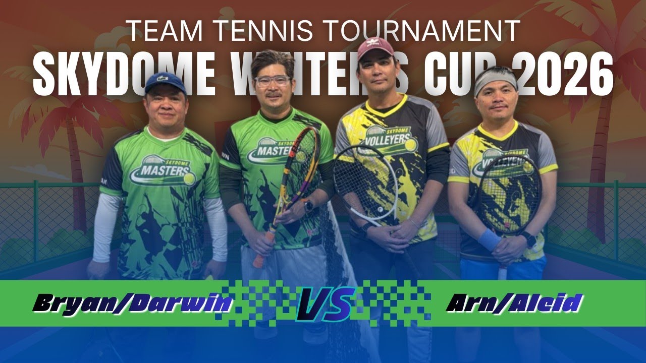 Alcid/Arn vs Darwin/Bryan | Doubles Match Skydome Winter's Cup 2026 | Good Tennis
