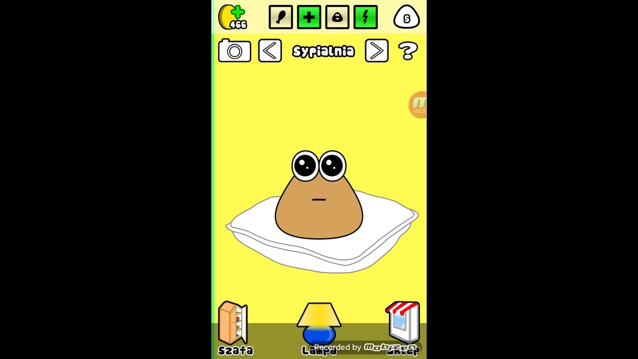 Gry na telefon Pou 01#