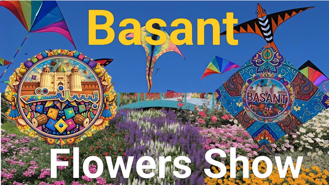 Basant Festival | بسنت کا تہوار | Flower Show | Kite #basant #بسنت #kites #patang #پتنگ #2026 #china