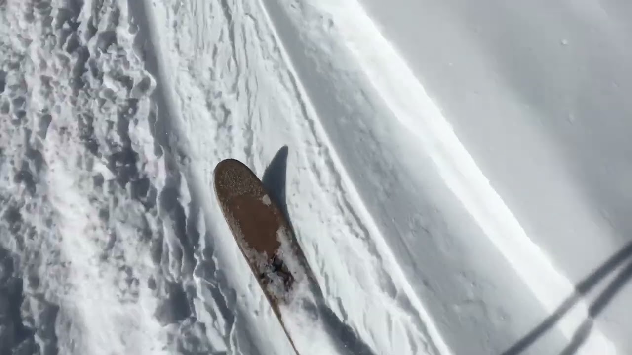 Trying out various xc/d skis downhill inbounds: S-bound 98, 112, Madshus Annum, Altai Hok…