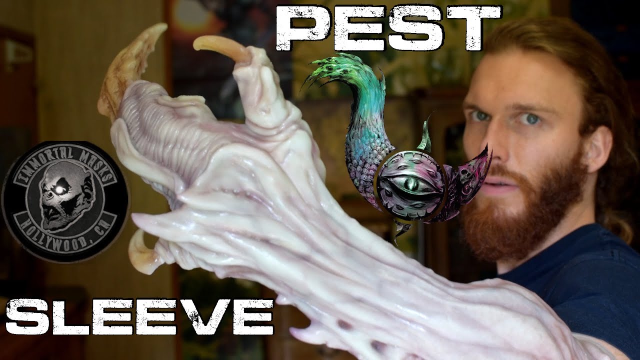 Pest Silicone Sleeve, Immortal Masks - Review, Test - Warhammer Cosplay, LARP Project, Chaos Warrior