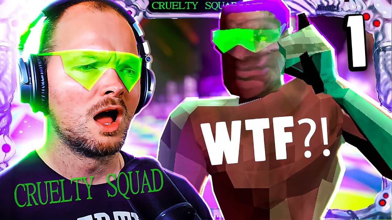 HOW CAN A GAME BE SO UGLY AND SO BRILLIANT? - Cruelty Squad [01]