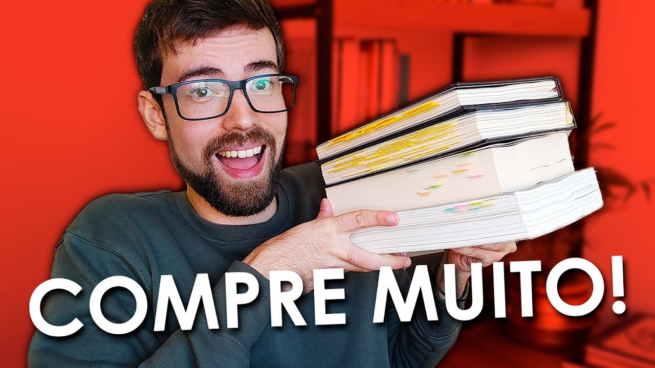 Livros são conhecimento, por isso compre muito (com meu link da Amazon)!
