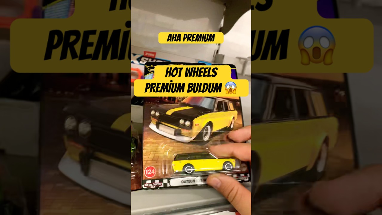 HOT WHEELS PREMİUM BULDUM 😱 #automobile #hotwheels #diecastcars #diecast #funk #toys #premium