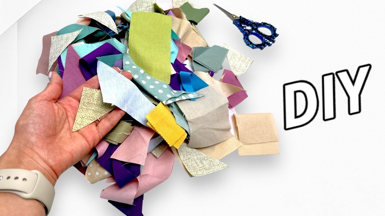 Даже из самых маленьких кусочков ткани можно сшить шедевр - удивительное лоскутное шитье