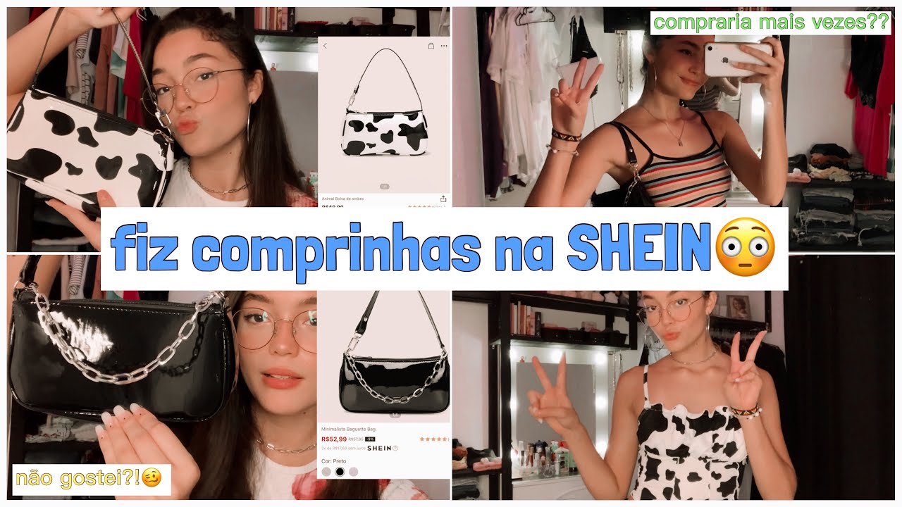 minha PRIMEIRA COMPRA na SHEIN🤠 (leiam o comentário fixado)