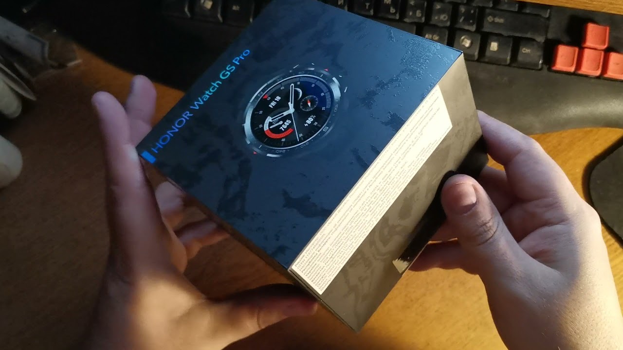 Распаковка Смарт-Часов Honor Watch GS Pro и Отвратительная доставка DPD