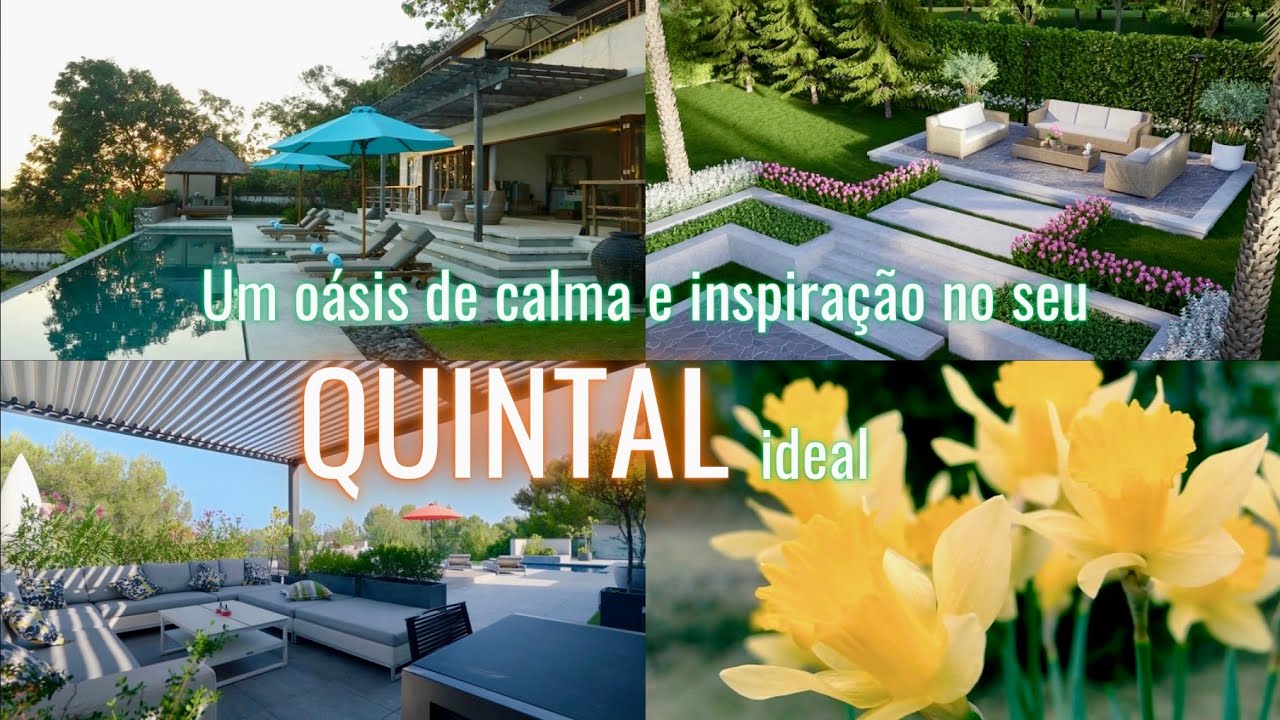QUINTAL ACONCHEGANTE OU ATÉ UM CANTINHO EXTERNO PARA RELAXAR
