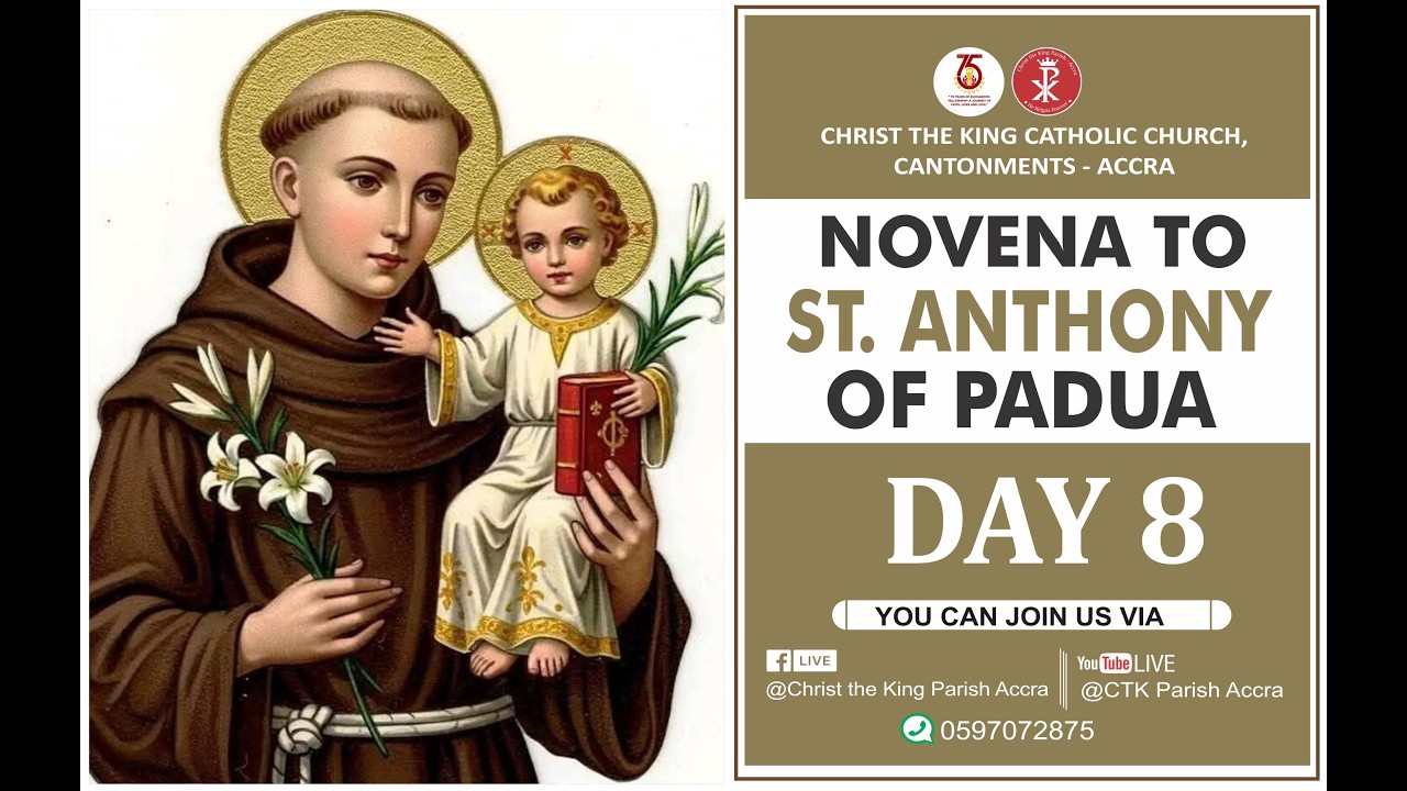 NOVENA TO ST. ANTHONY OF PADUA -DAY 8 (27/02/2026)