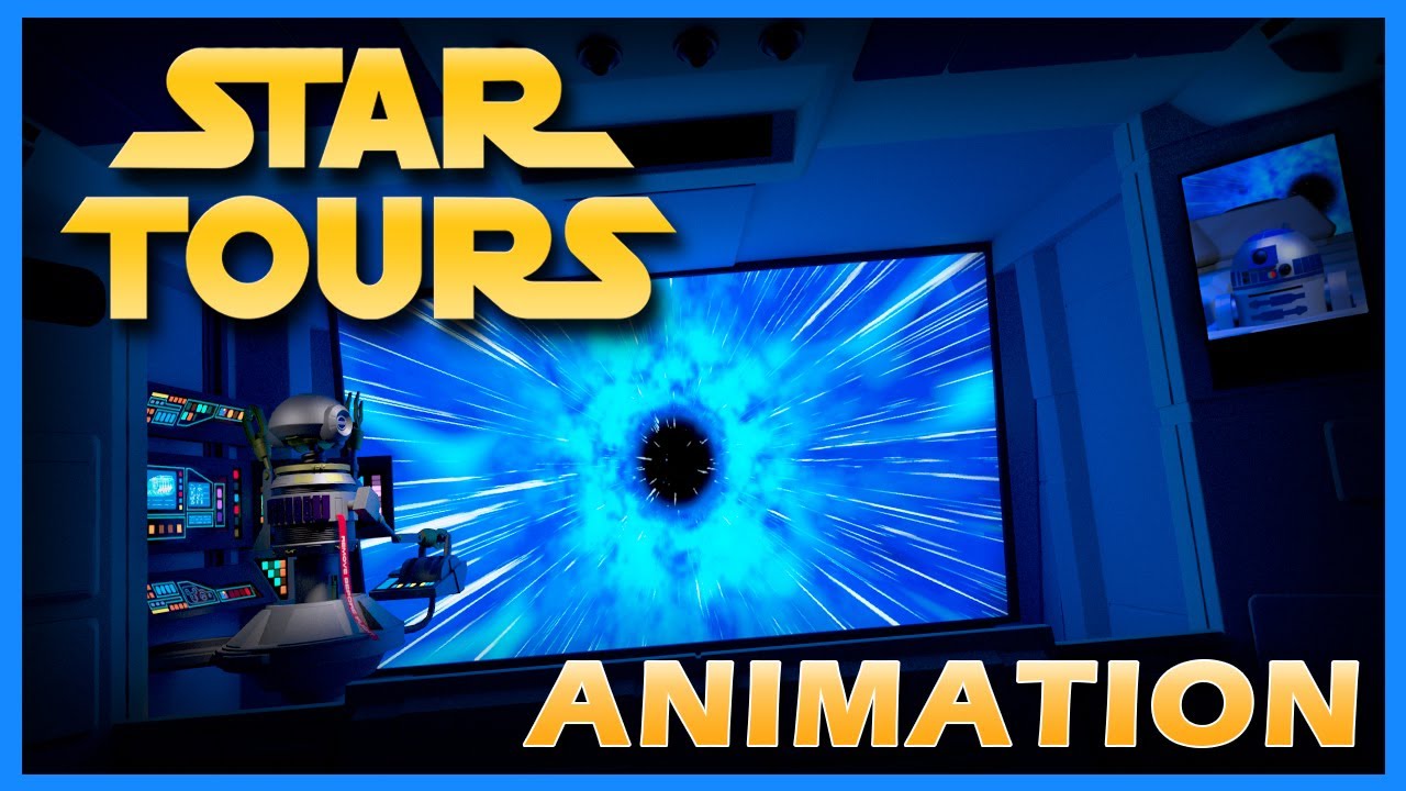 Star Tours (Original) - Animation