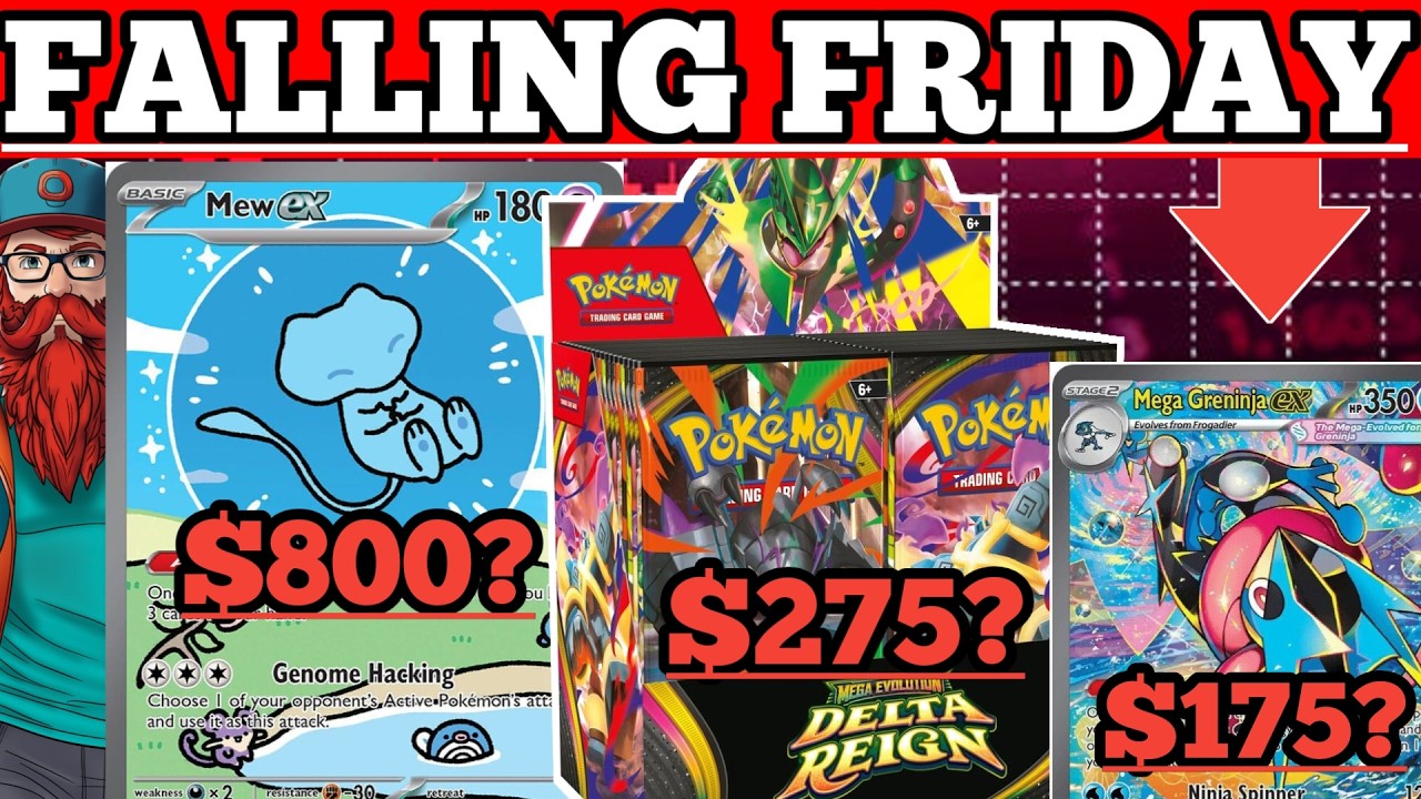 POKEMON FALLING FRIDAY! Weekly Investing, Collecting & News Market Update!