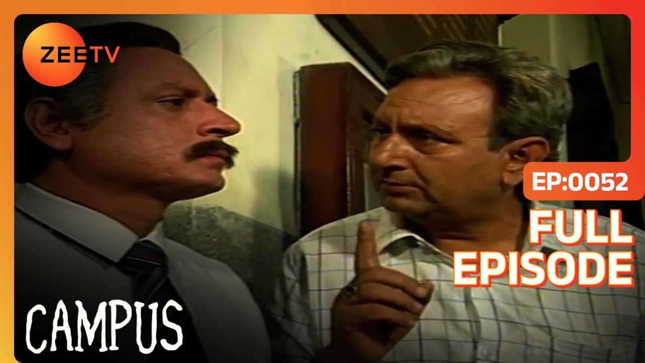 Mr. Simon और Hassan ने रोका students' protest | Campus | Full Ep. 52 | ZEE TV