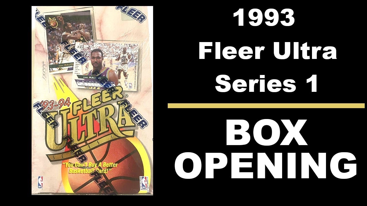 1993 Fleer Ultra Basketball Series 1 - Box Opening - Michael Jordan Scoring Kings???