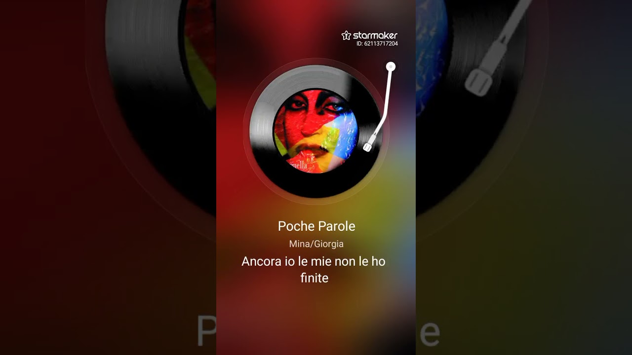 #Pocheparole #giorgia  #mina