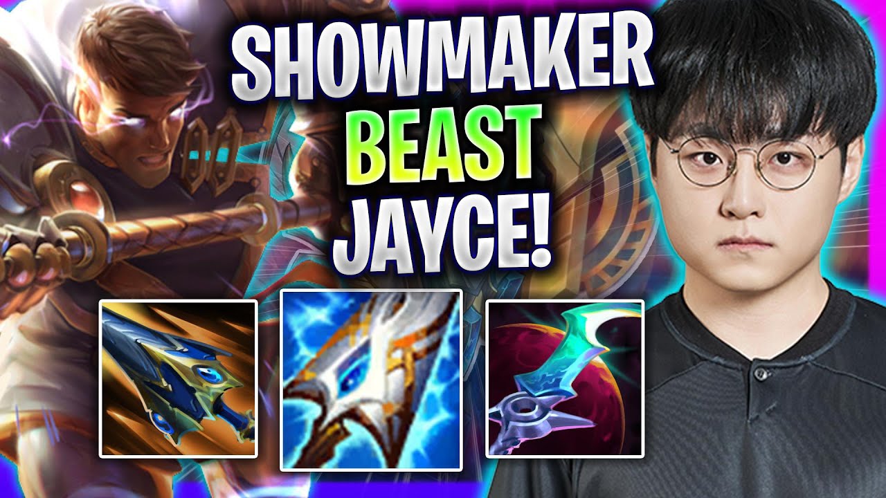 SHOWMAKER IS BEAST WITH JAYCE! - DK ShowMaker Plays Jayce Mid vs Qiyana! | Season 2024
