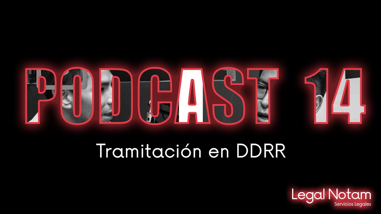 🎙🏛 Podcast Legal 14 ⚖ Tramitación efectiva en Derechos Reales 🏘 #legalnotam