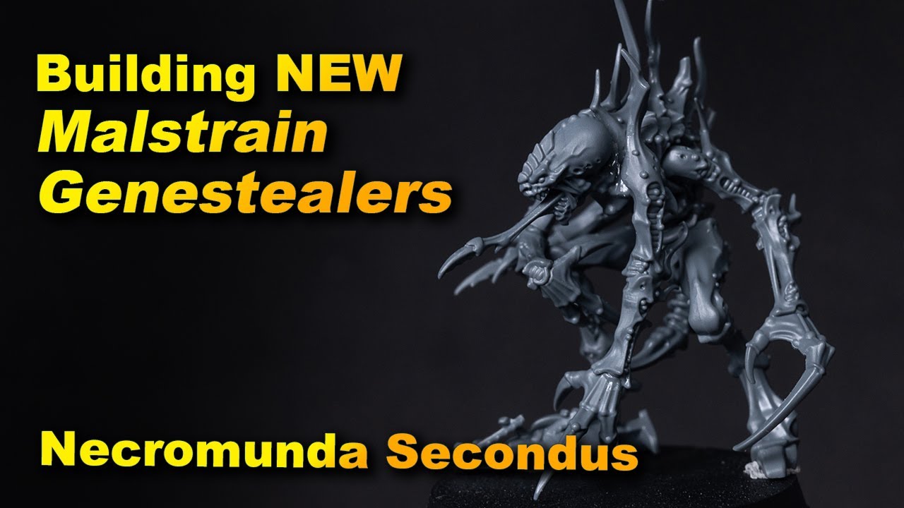 Malstrain Genestealers Kit Review from Necromunda Secondus!