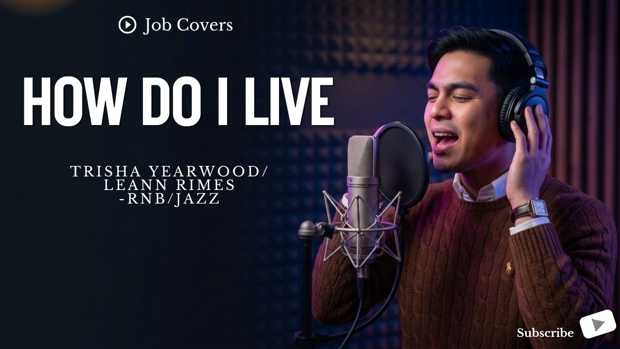 How Do I Live - LeAnn Rimes - Male RNB/Jazz Cover (Lyric Video)