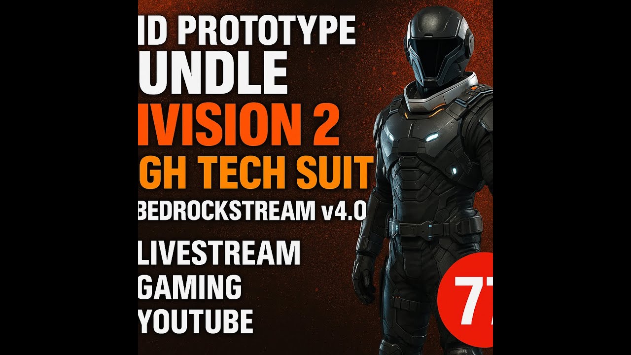 🔥 SHD Prototype Bundle Division 2 High Tech Suit w/ BedrockStream v4.0 