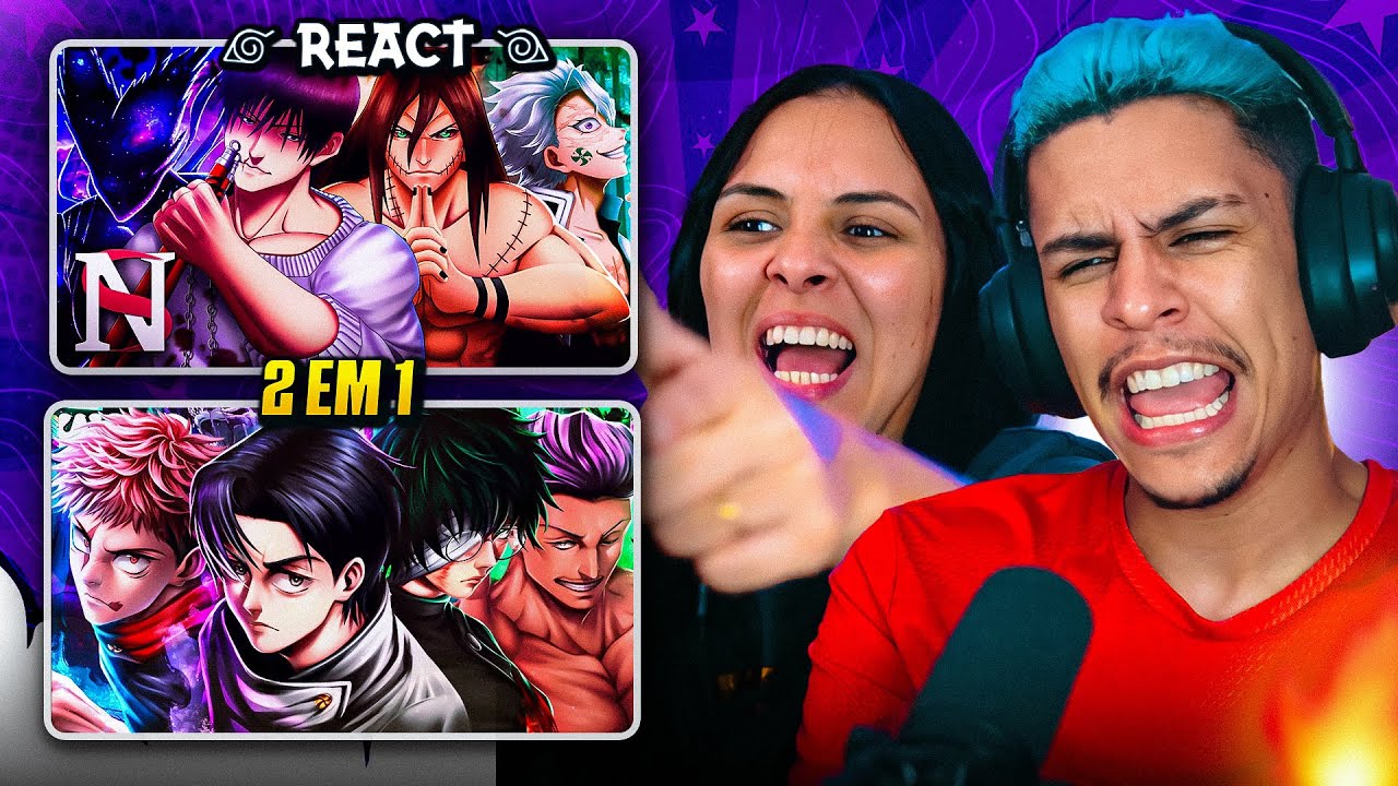 2 EM 1 WLO + NEWT STUDIO: Ilimitado & Caçadores | [Casal Jounin React] 🔥