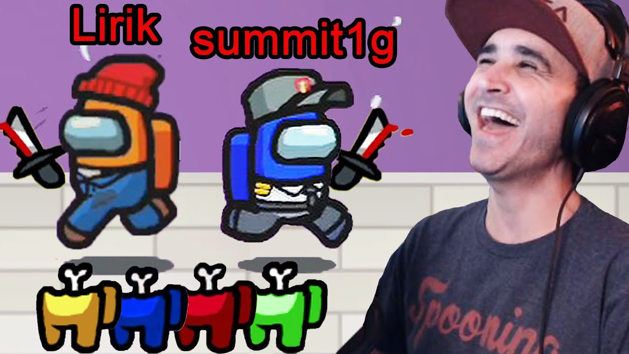Summit1g & Lirik are the BEST Impostor Duo in Among Us! ft. Pewdiepie, Logic, xQc and more!