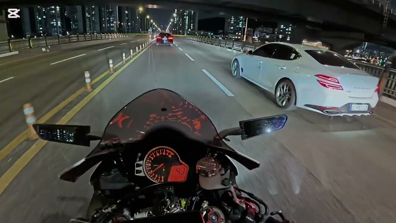 Busan solo ride.Work to home.