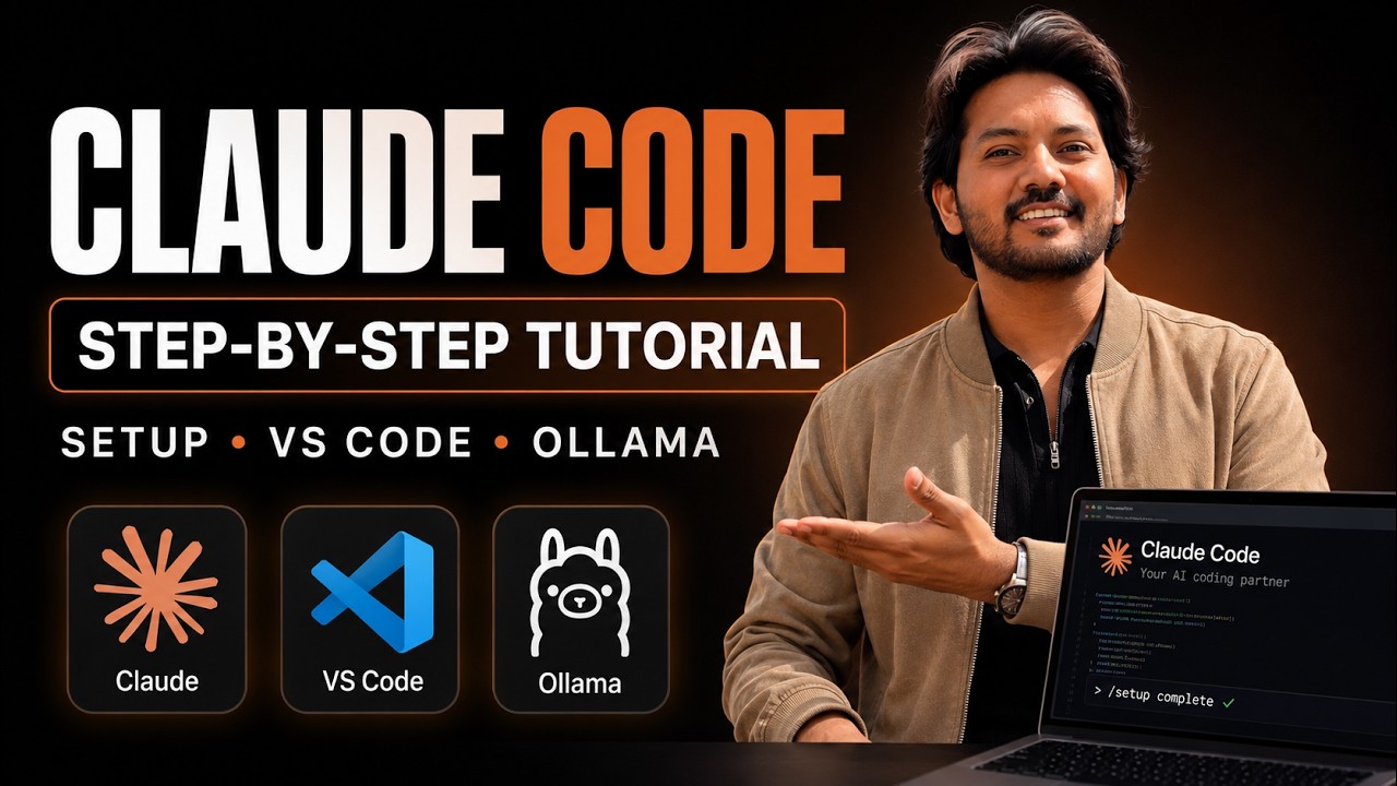 Claude Code Setup : Step by Step Tutorial | Run Claude Code for Free