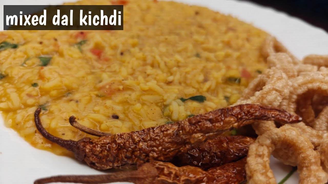 Mixed dal kichdi | One-pot comfort food - perfect meal | easy lunch box/ diet recipes| @Aarogyafoods