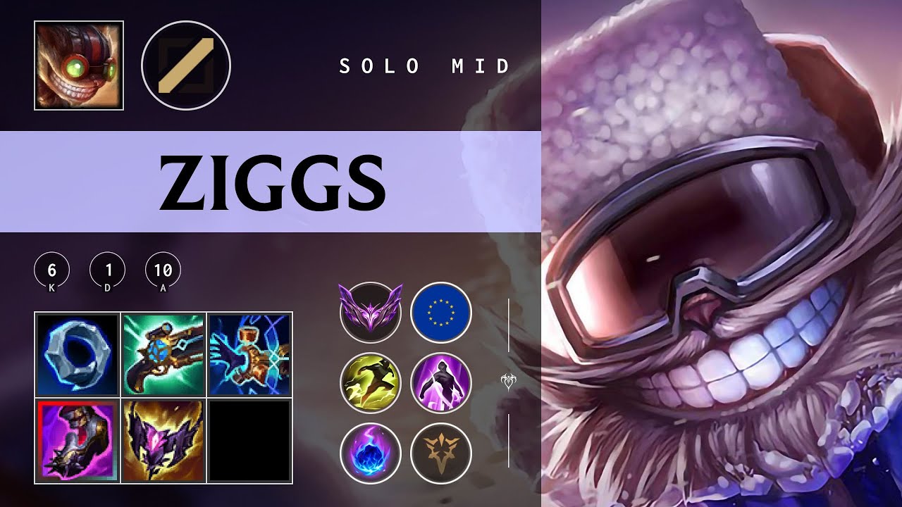 Ziggs Mid vs Lucian - EUW Master Patch 25.24