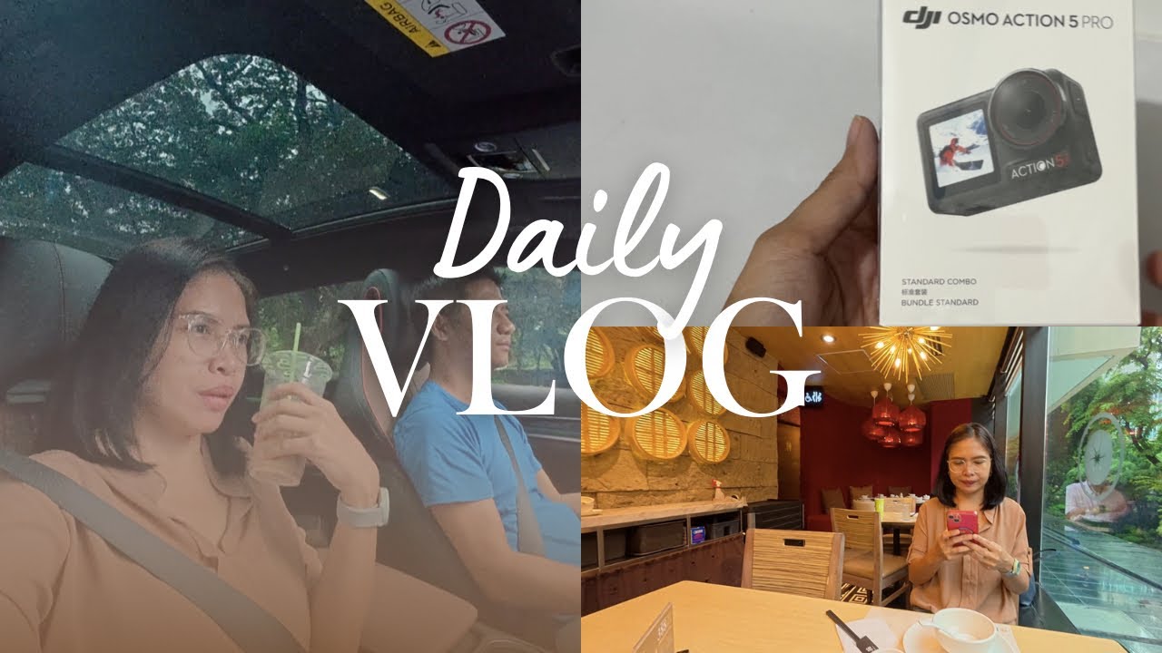 Bought a new action camera + test vlog