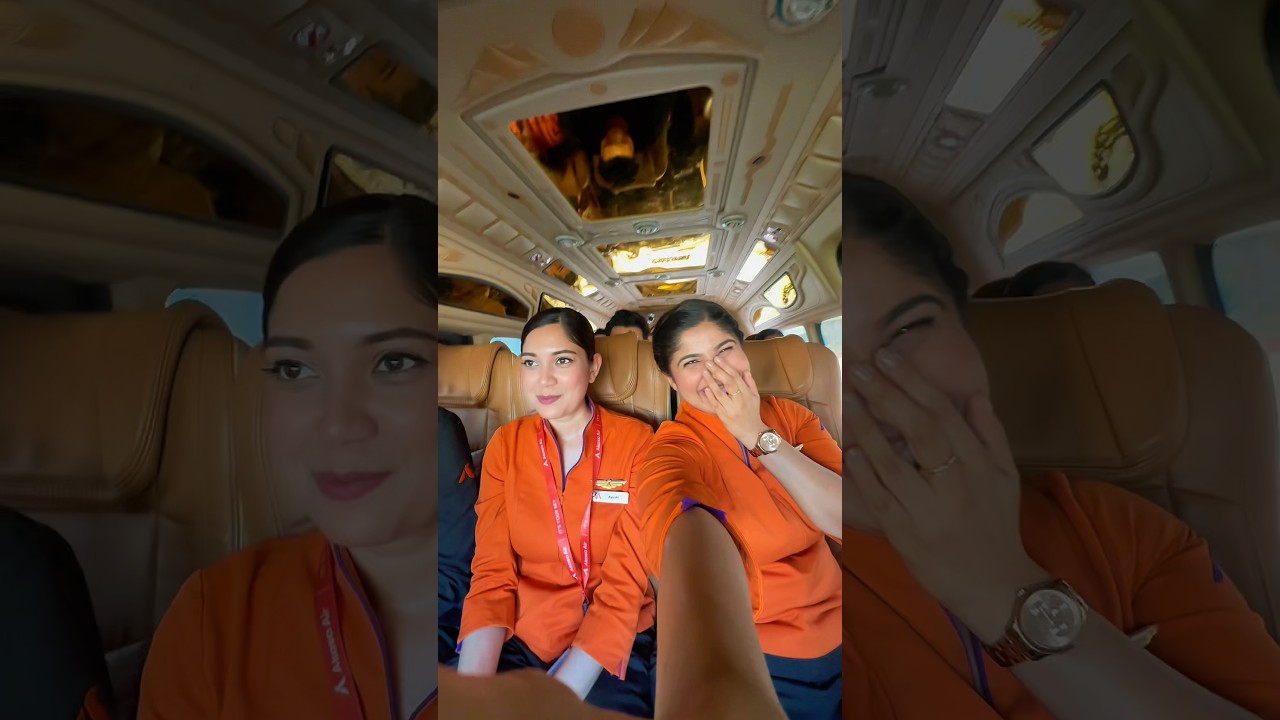 ✈️ Happy crew = happy passengers ❣️ | 