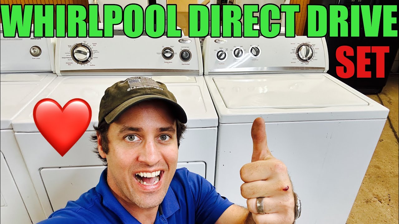 Saving This Direct Drive Whirlpool Washer & Dryer | WTW5200VQ2 | WED5200VQ1 | Timer, Door Switch etc