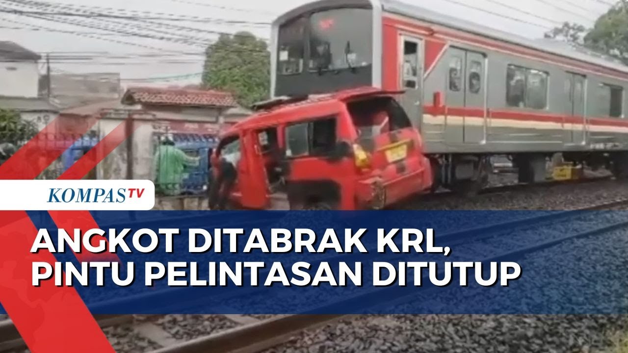 Pasca Angkot Depok Ditabrak KRL, Palang Pintu Pelintasan Ditutup Permanen