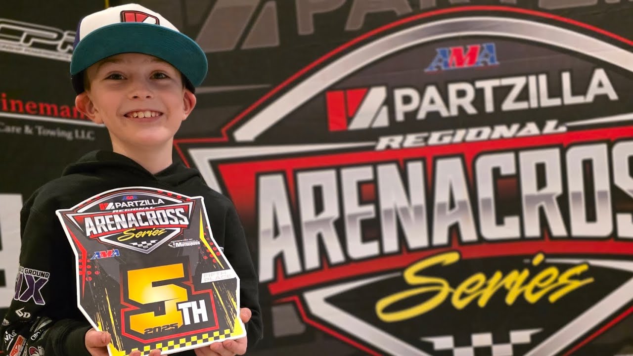 Partzilla Arenacross Huntington Center 50cc classes