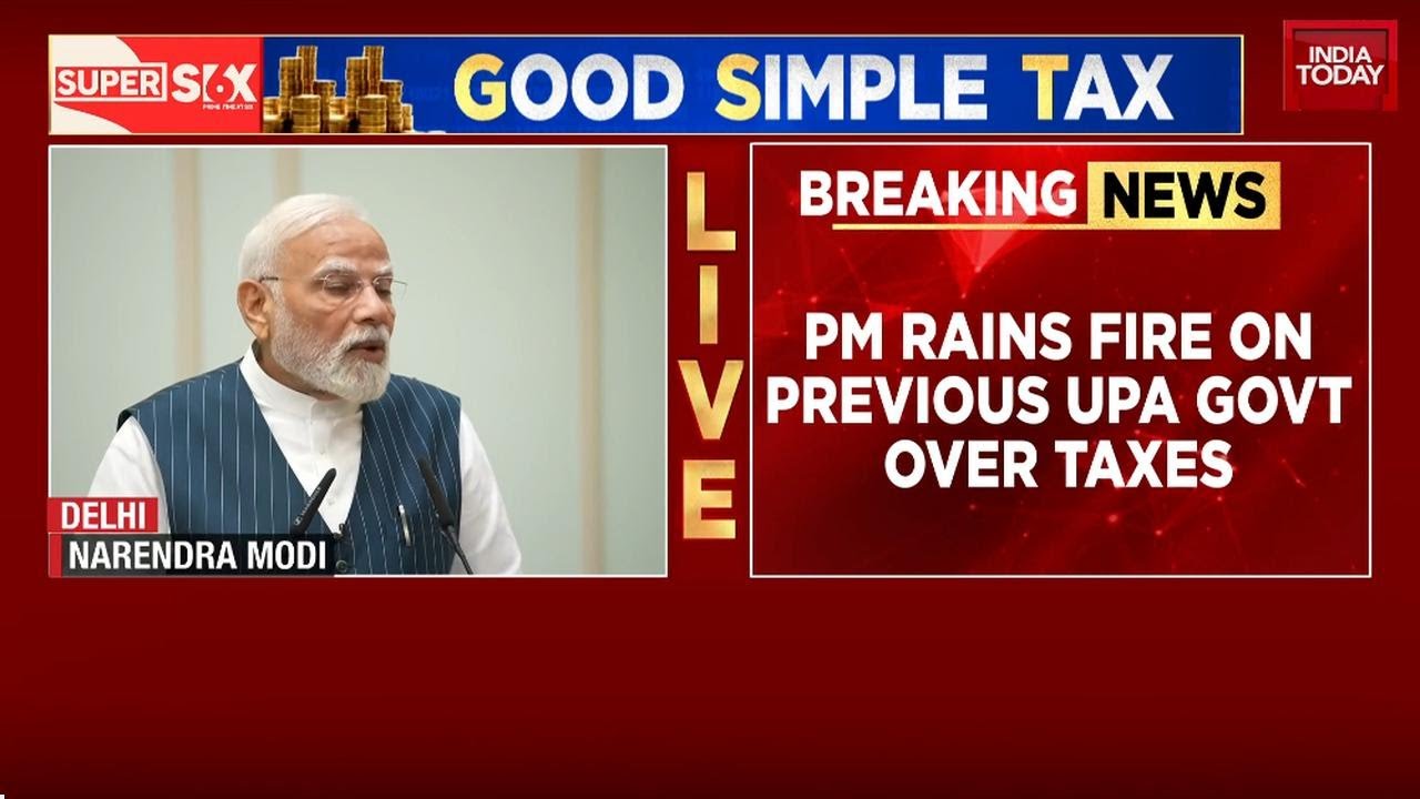 PM Shares his Thought On GST & Income Tax Cuts | PM Modi | GST Reforms