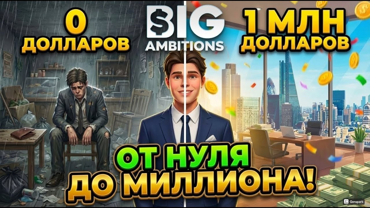 Big Ambitions Путь к МИЛЛИОНУ
