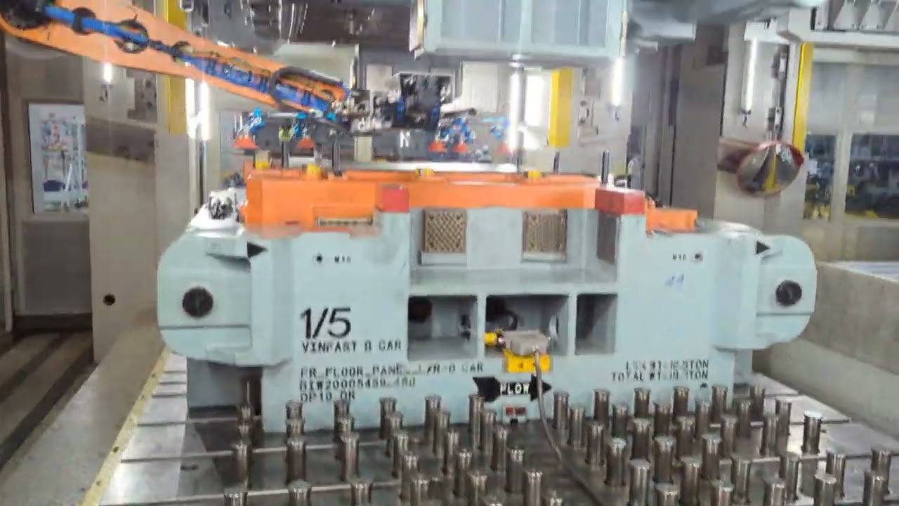 The Schuler Press at Vinfast's Hai Phong, Vietnam Automotive Factory