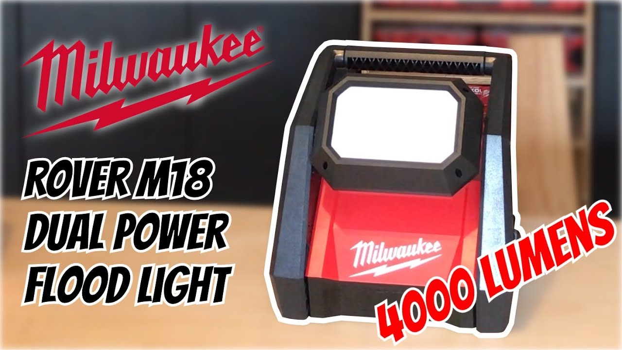 Milwaukee ROVER M18 Dual Power Flood Light - What's in the Box
