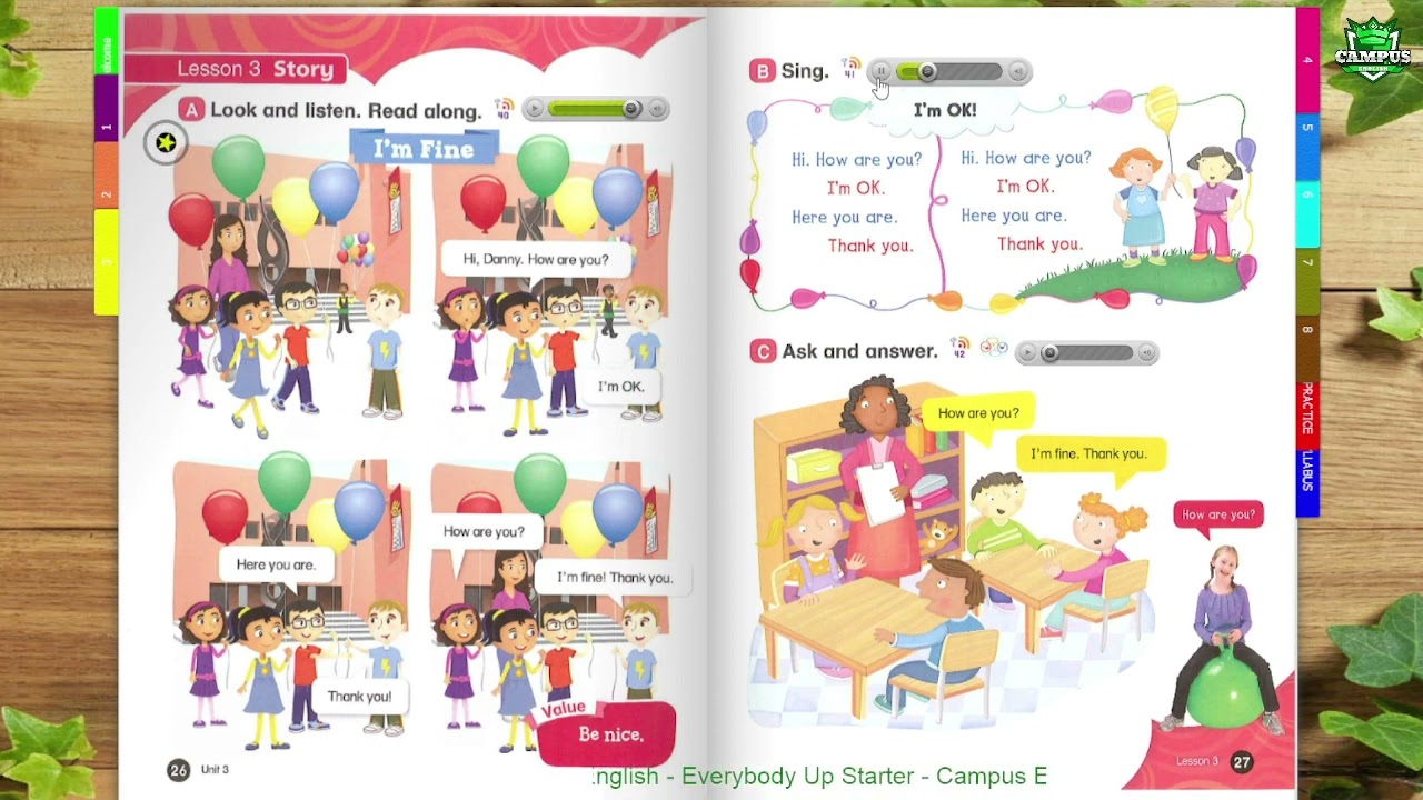 Everybody Up Starter - Unit 3 - Many Clolors - Lesson 3 - Story
