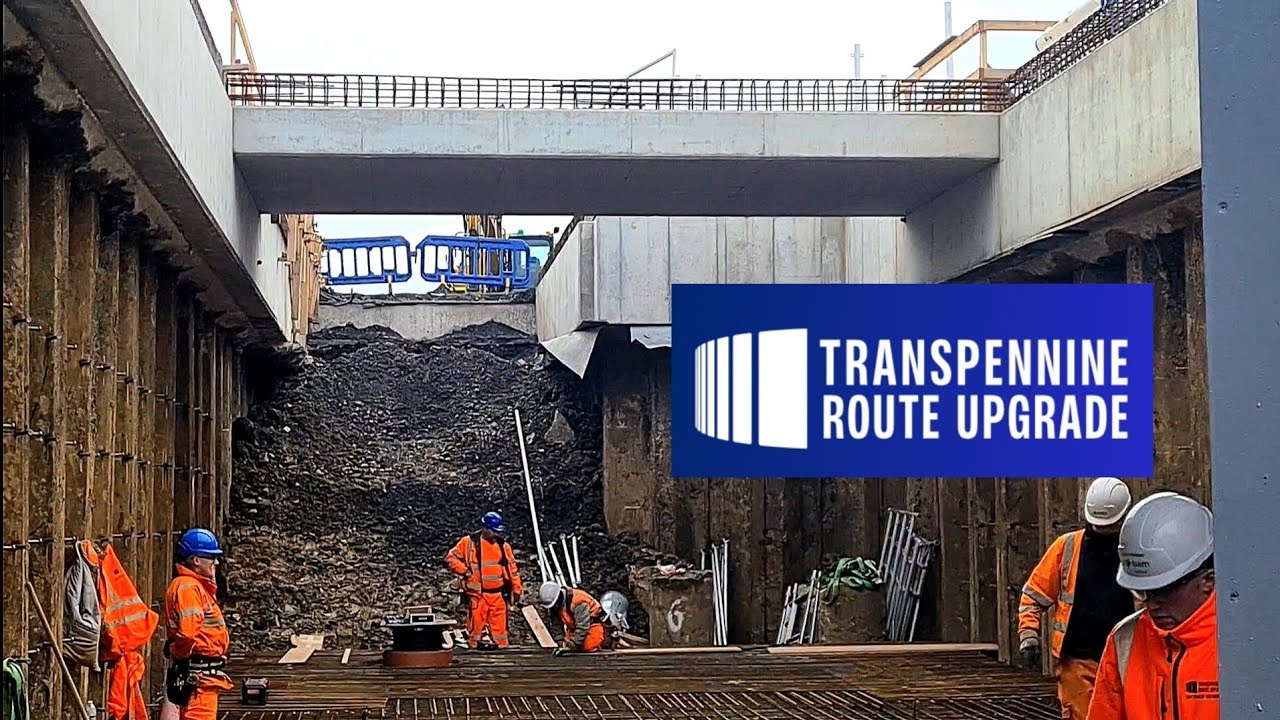 TRU UPDATE 👷‍♀️ New entrance for station remodelling takes shape