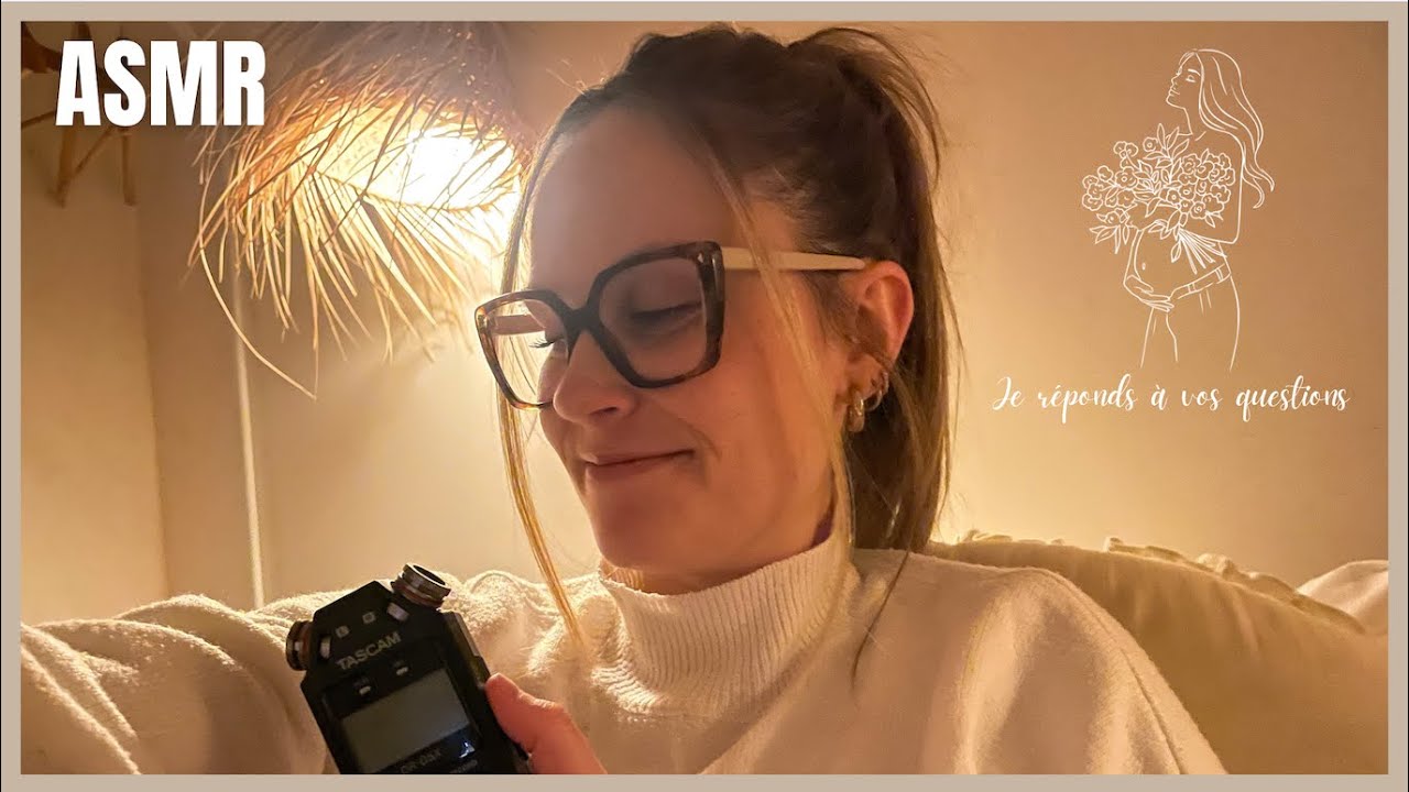 ASMR FR⎪FAQ grossesse 🤰🏼 (chuchotement très proche du micro)