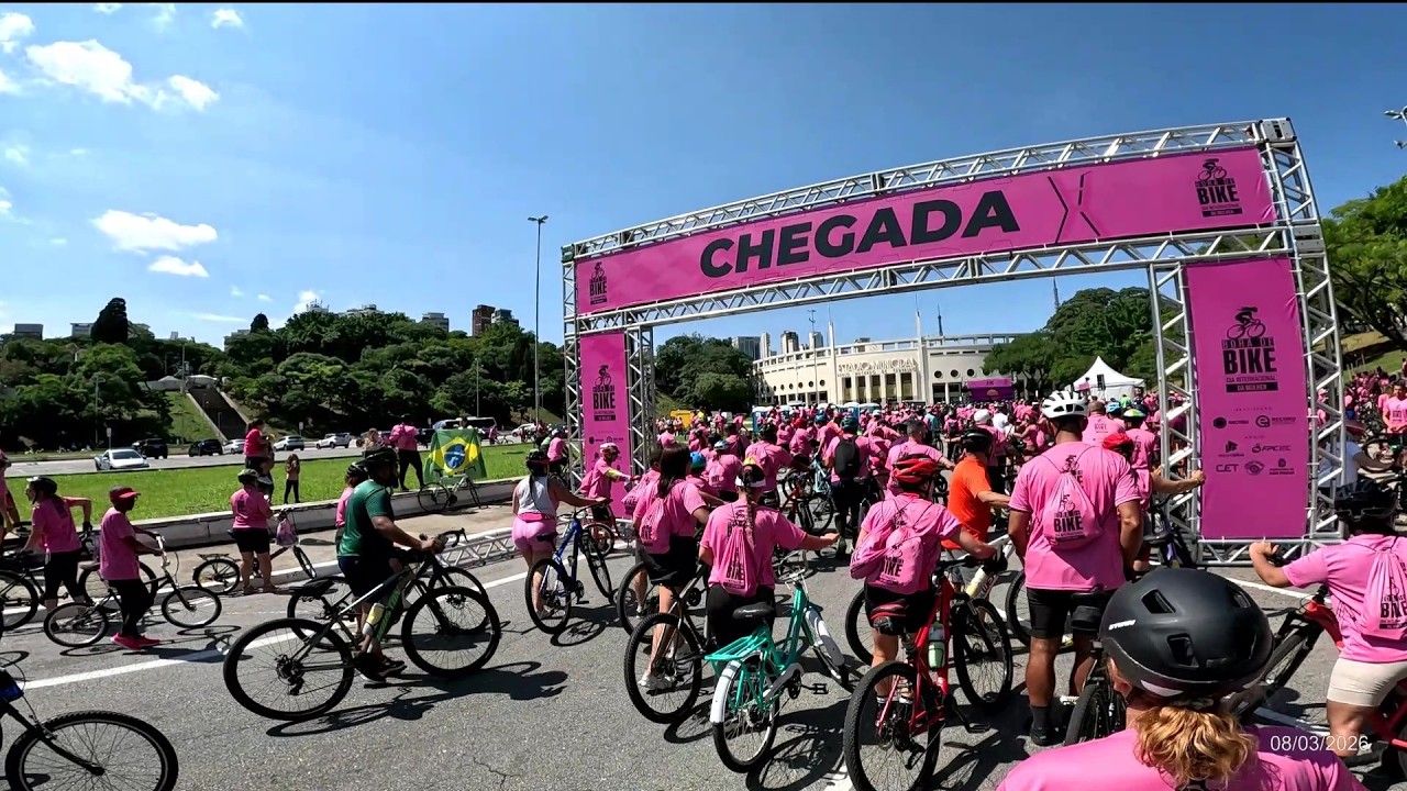 🚴🏼‍♂️👩🏻Bora de Bike SP  - Dia Internacional da Mulher  - 08/03/26