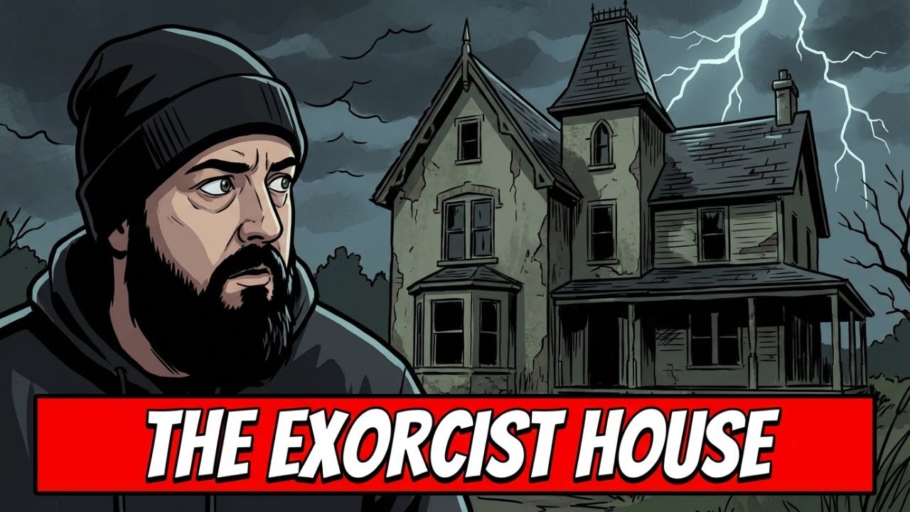 WE INVESTIGATED THE EXORCIST HOUSE OF IRELAND ( COMIC STYLE )