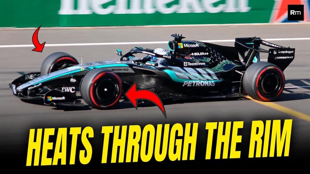 Mercedes' Wheel Trick Gives Them a Huge Edge in Tire Warm-Up and Management
