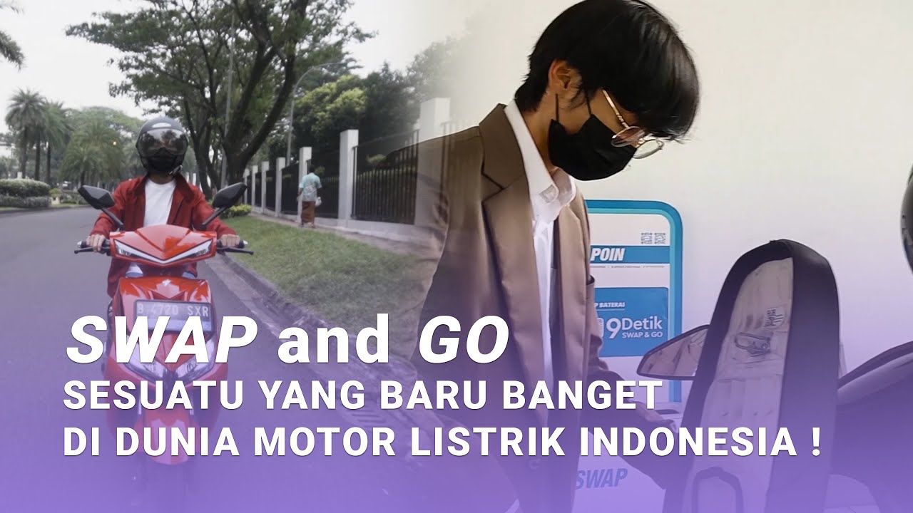 SWAP and GO, Inovasi Motor Listrik Indonesia
